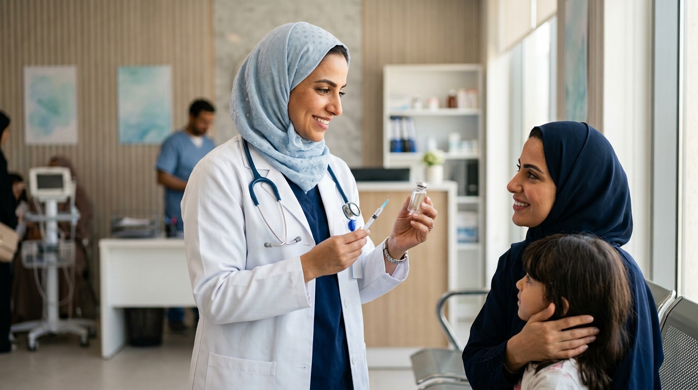 حقيقة أمان التطعيمات لحماية طفلك