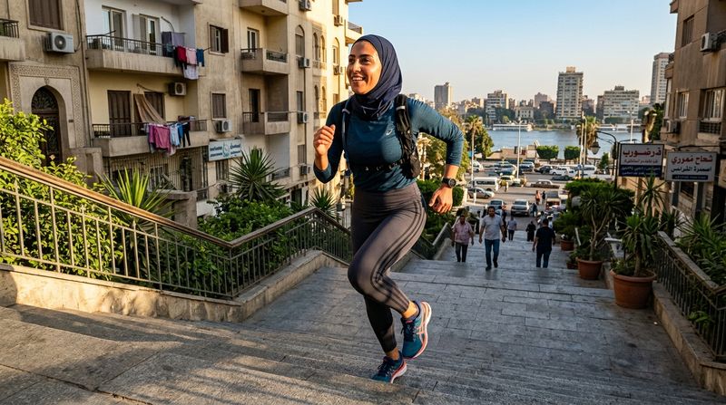 صعود السلالم لحرق الدهون