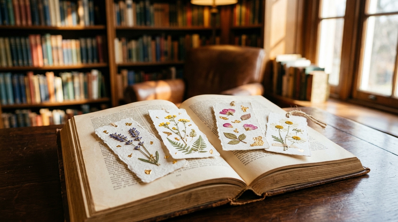 فواصل كتب ساحرة اصنعيها بنفسكِ