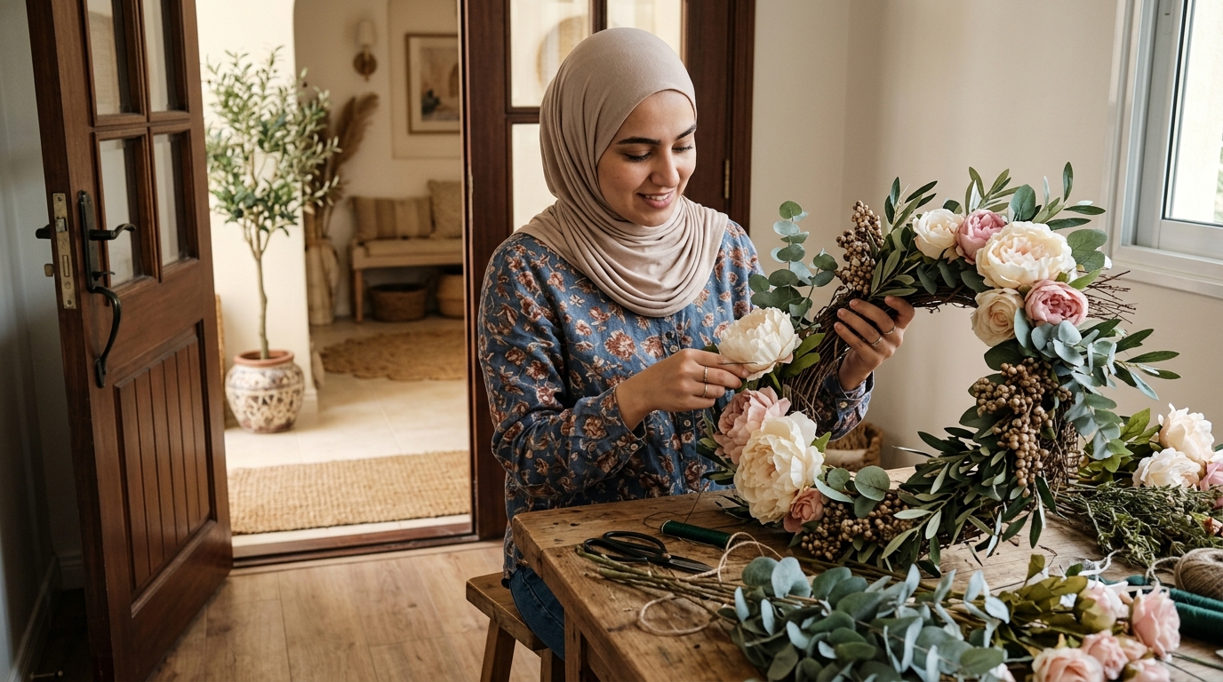 تزيين باب منزلك بـ 5 خطوات