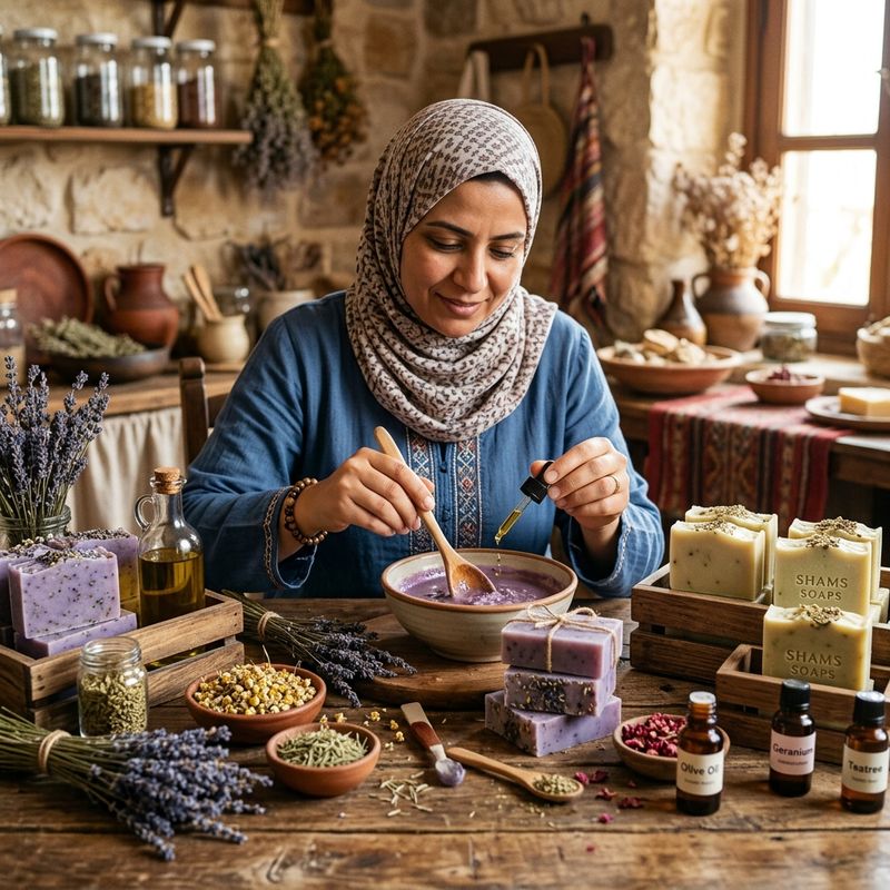 كيفية صناعة صابون زيت الزيتون منزلياً