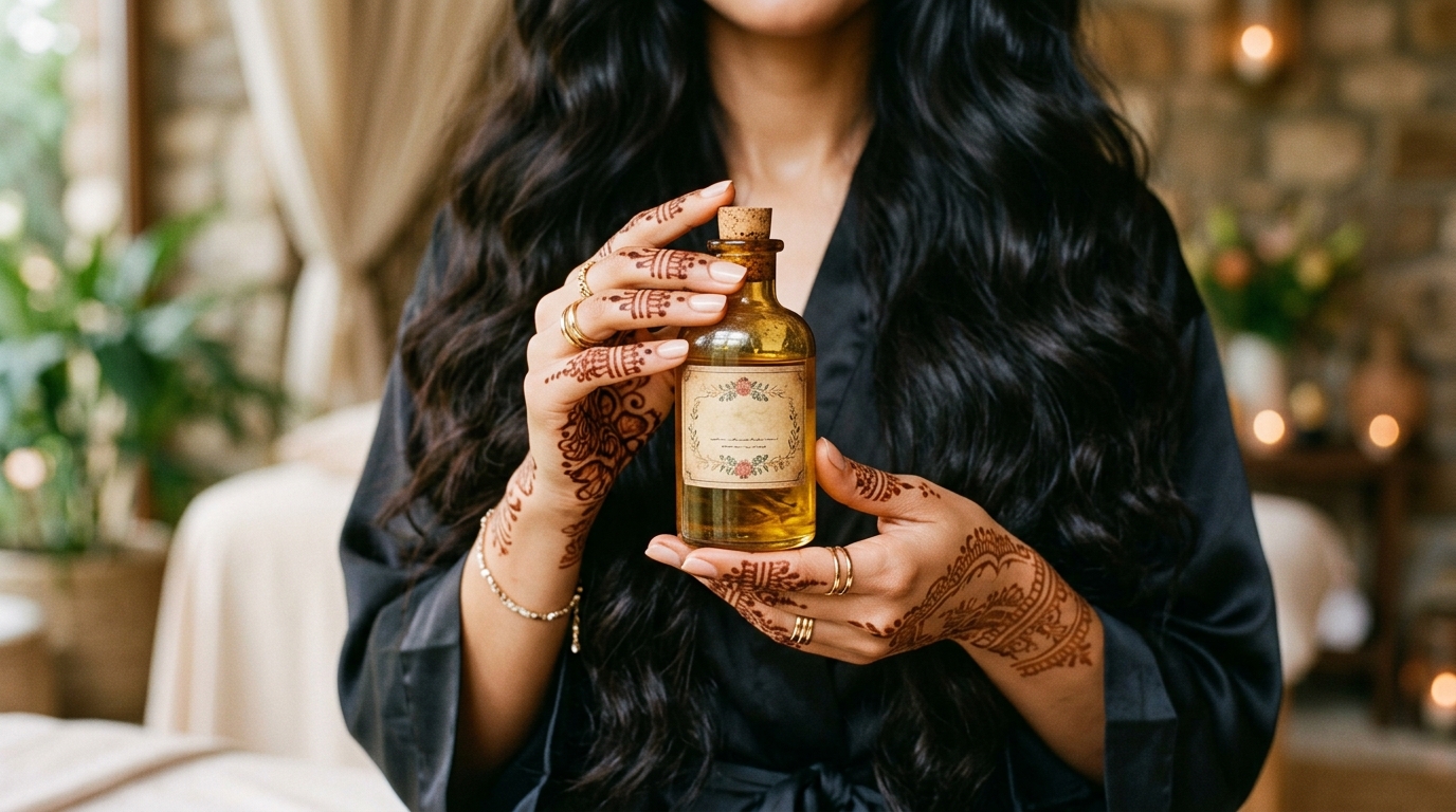 أسرار الزيوت الطبيعية لجمال وحيوية شعرك