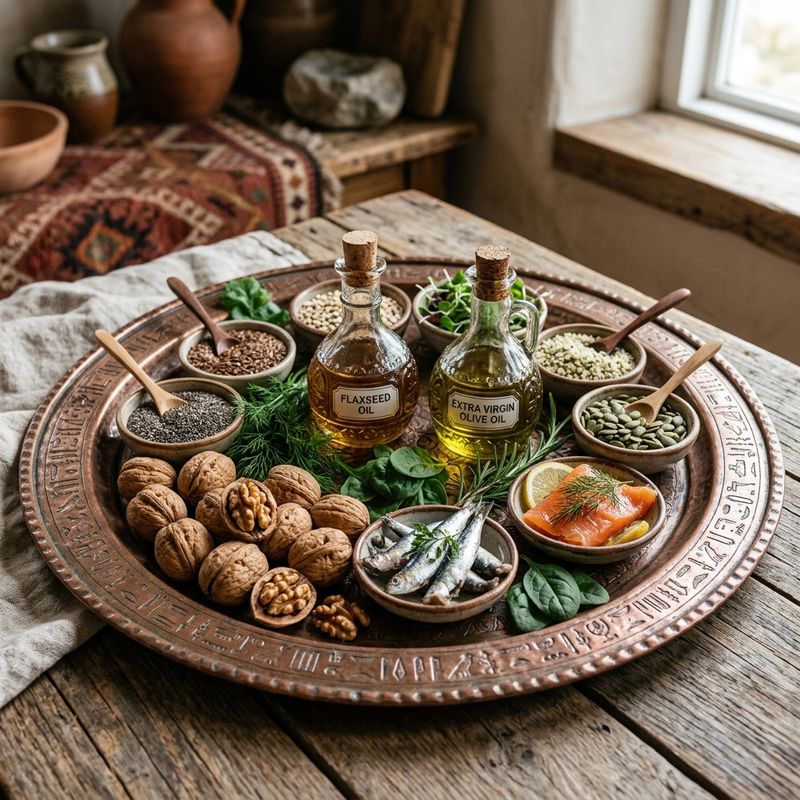 الأوميغا 3 لبشرة وشعر صحي