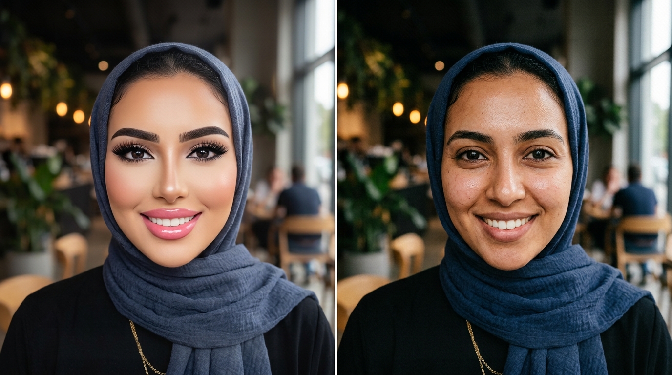 هل الفلاتر سرقت شكلنا الحقيقي؟
