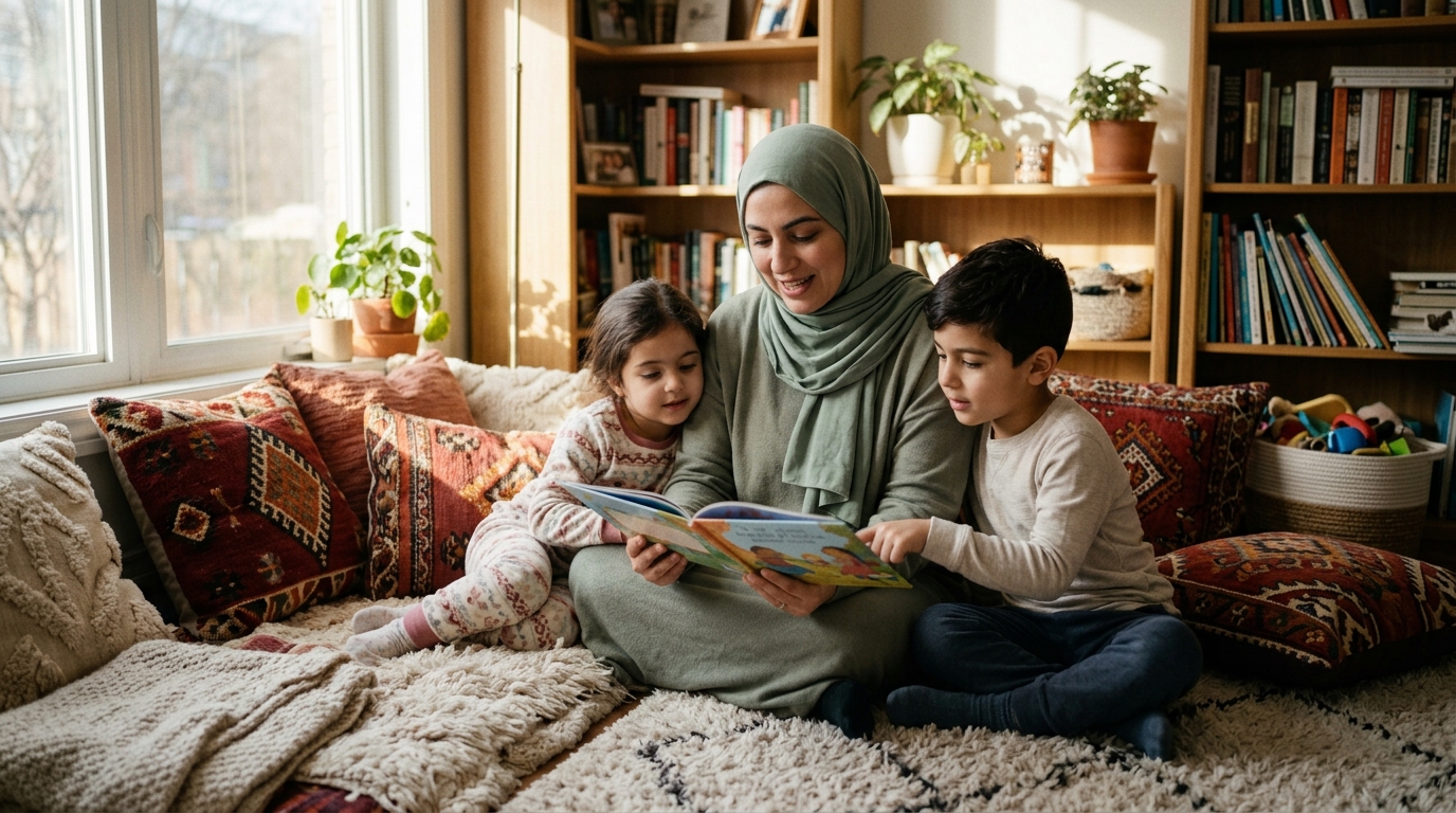 كيف تجعلين بيتك ملاذاً لأبنائكِ؟