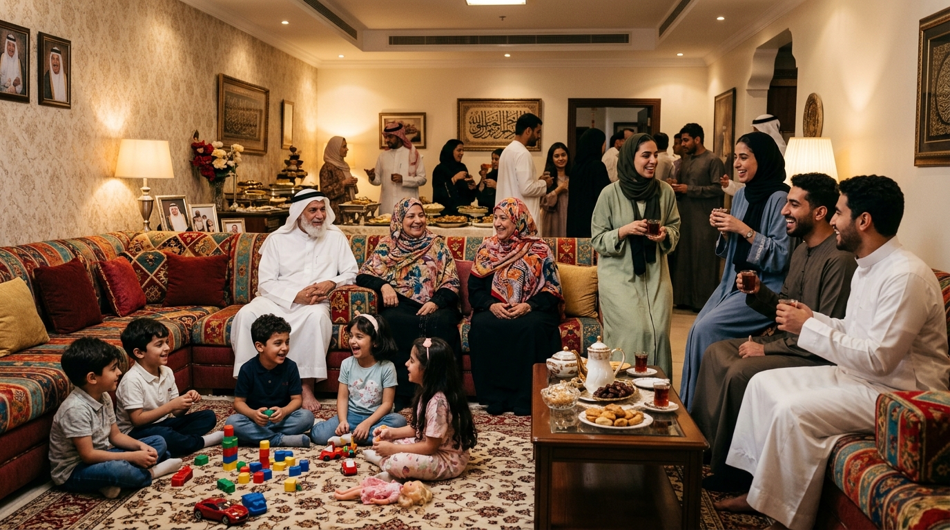 فن استضافة الأجيال المختلفة في منزلك