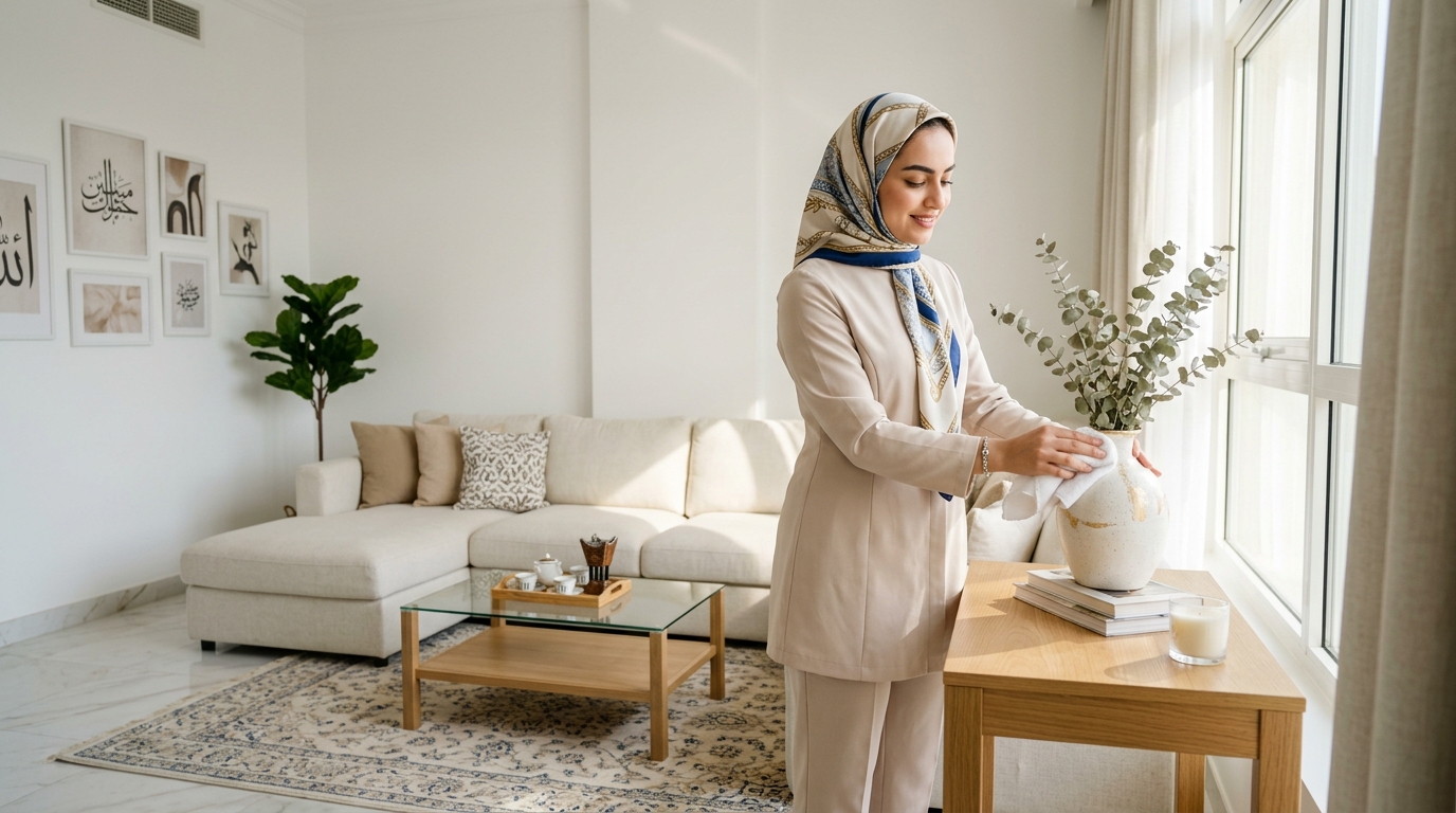 العناية بالألوان الفاتحة في المنزل