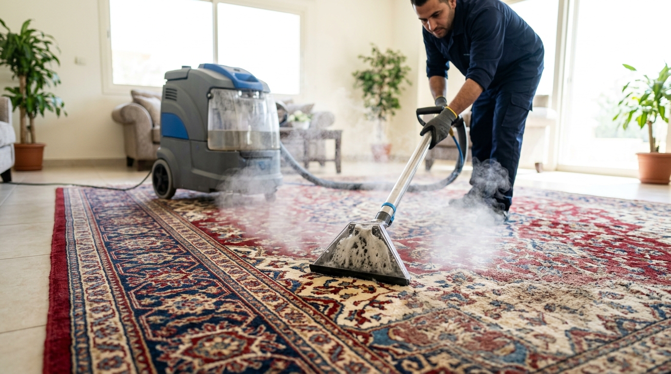 متى يحتاج سجادك لغسيل عميق؟