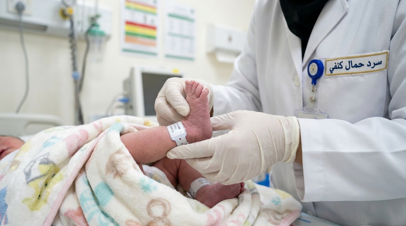 الدقائق الأولى لطفلك في الحياة