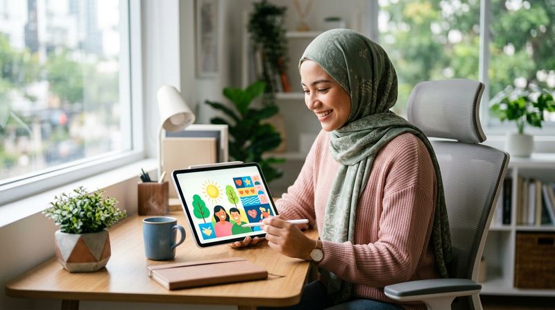 المرأة المسلمة: كيف تتألقين رقمياً؟