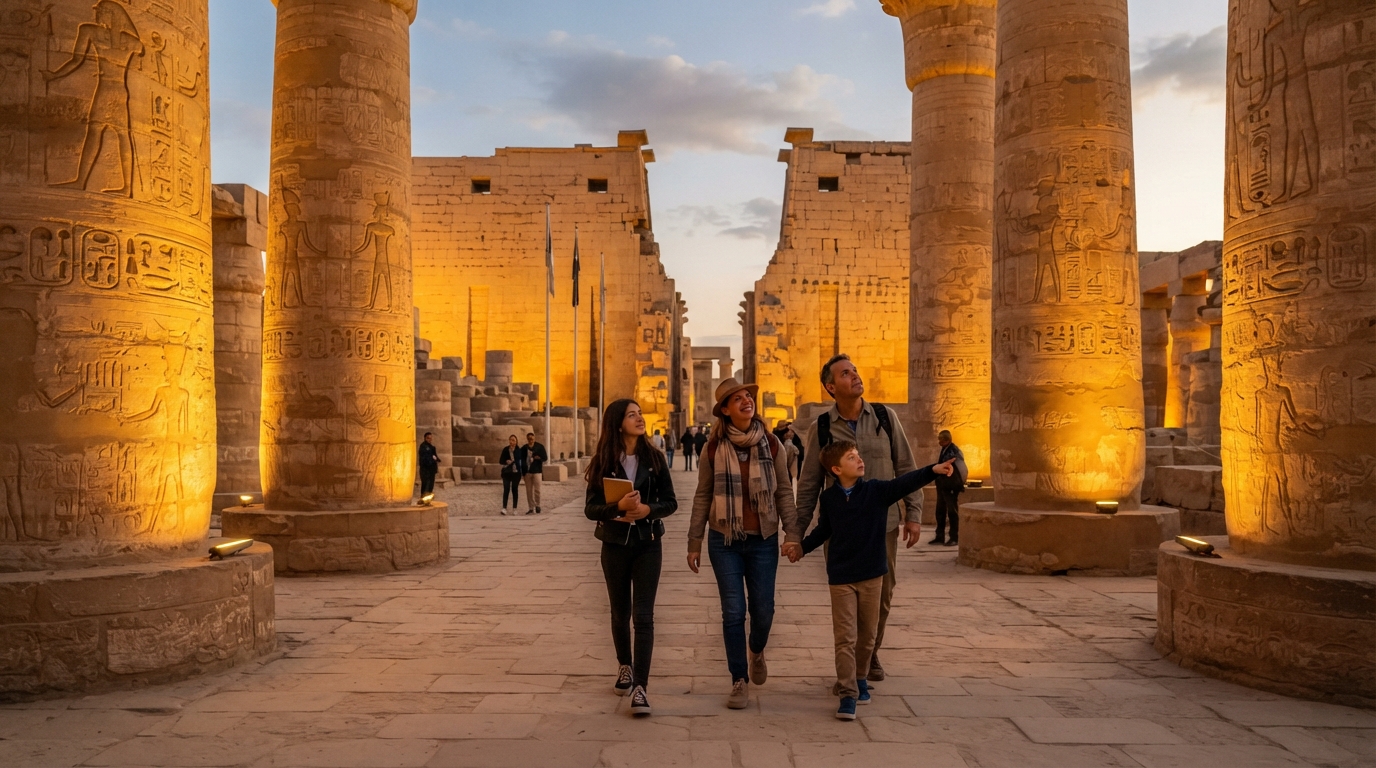 رحلة الدفء العائلي وسحر التاريخ