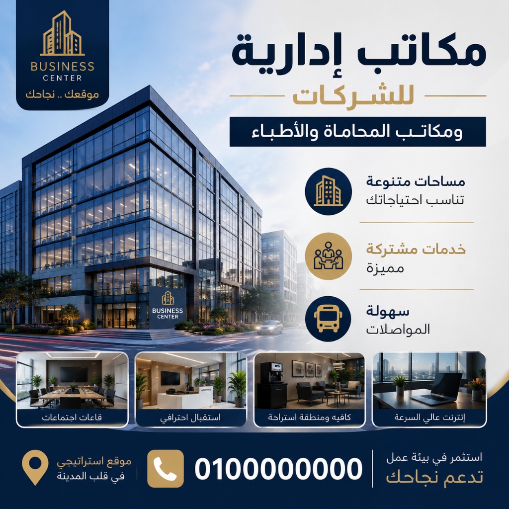 مكاتب إدارية - Business Center